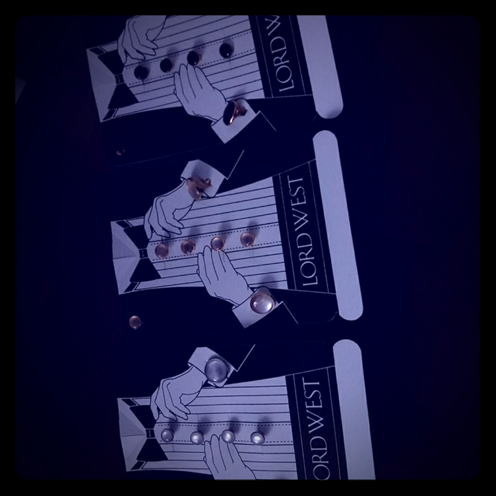 Set of buttons